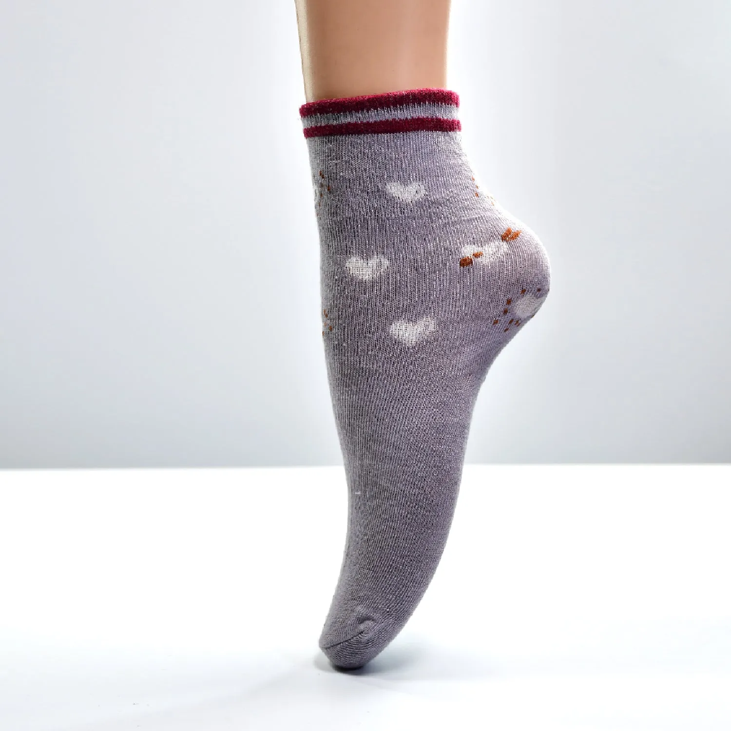 6362 1PAIR SOCKS PRINTED TRENDY MULTIPLE DESIGNER SOCKS football socks