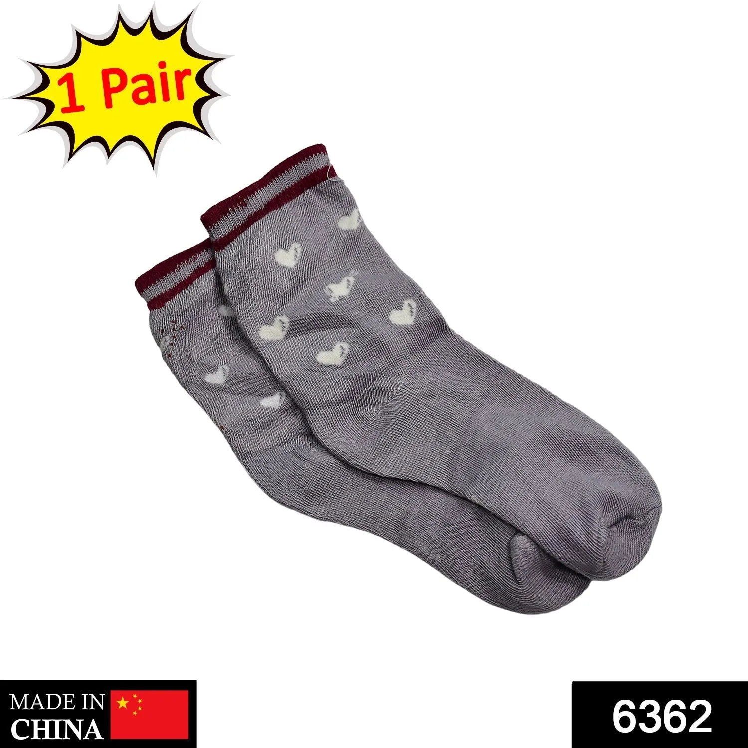 6362 1PAIR SOCKS PRINTED TRENDY MULTIPLE DESIGNER SOCKS football socks