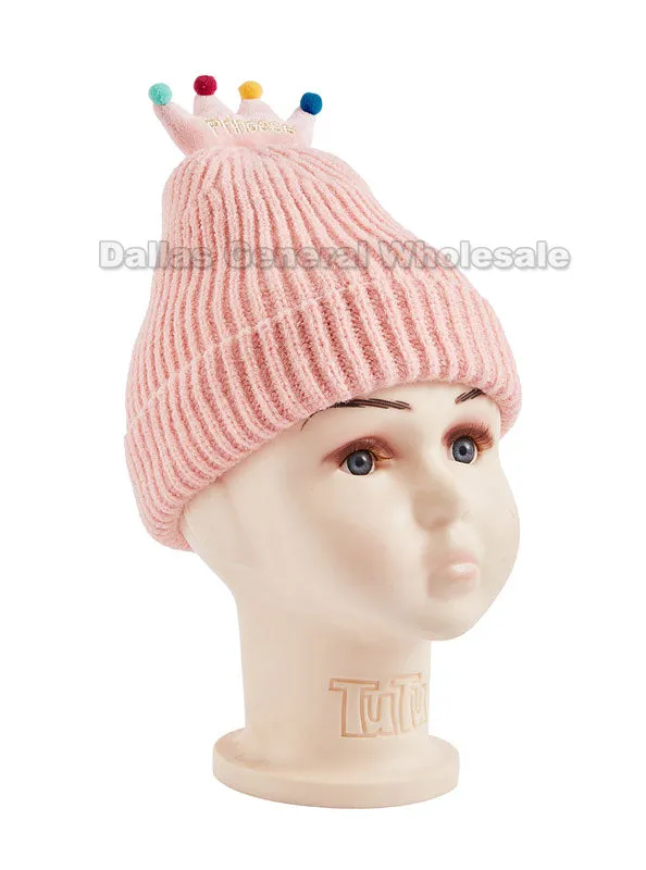 Adorable Crown Beanie Hats Wholesale