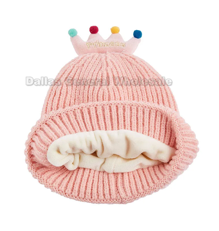 Adorable Crown Beanie Hats Wholesale
