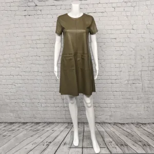 Anastasia Dress in Olive by Simply Mila