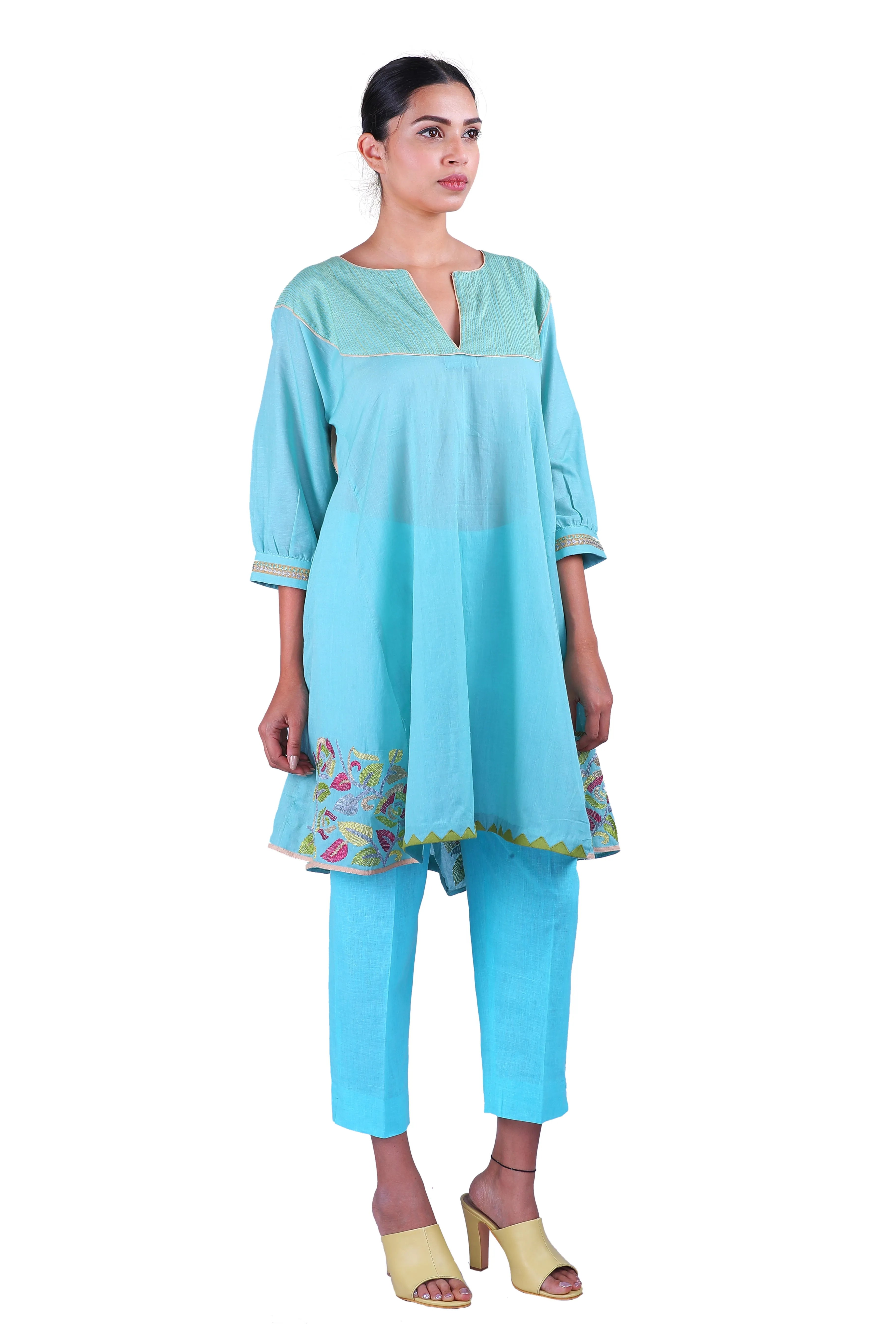 Blue Kurta