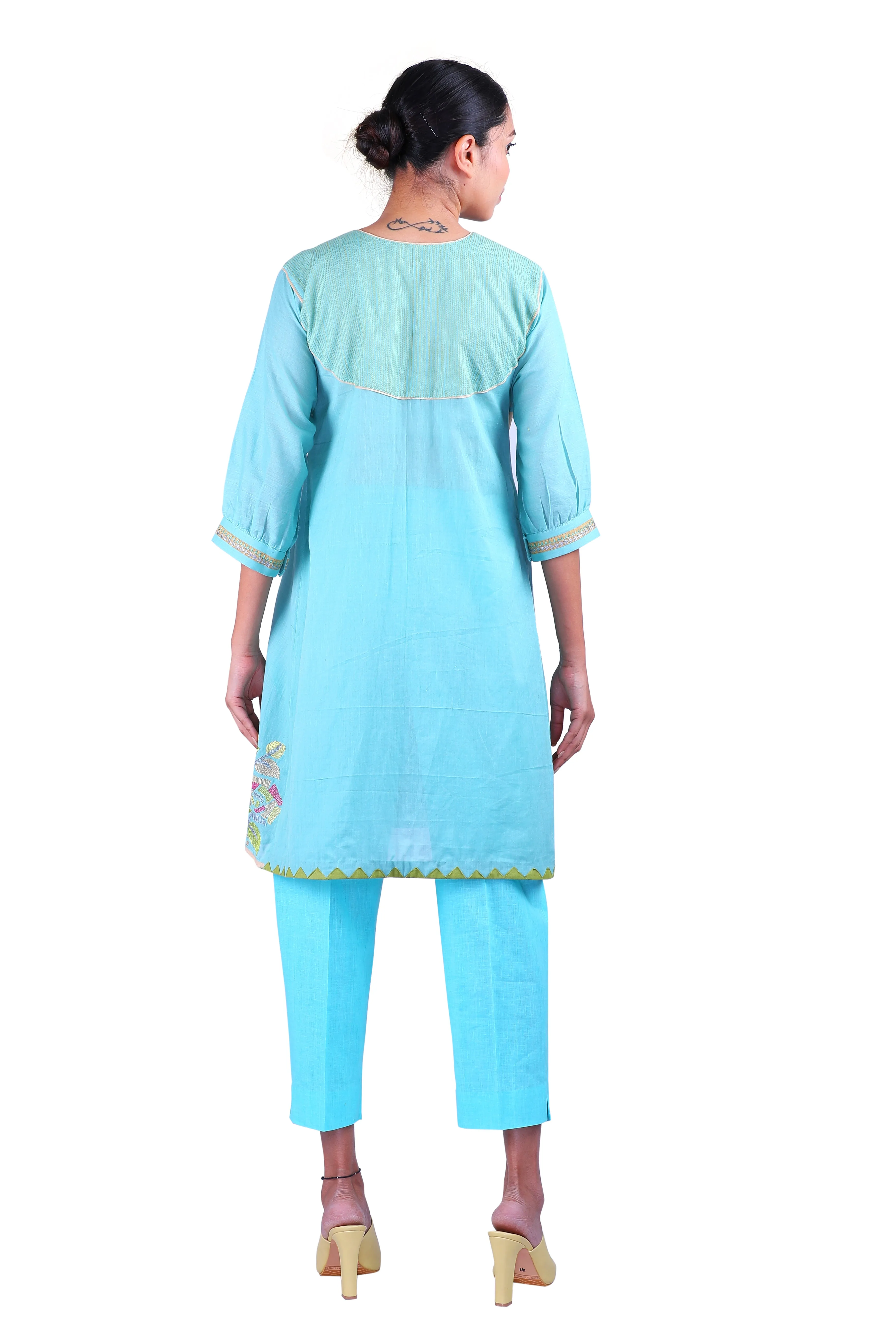 Blue Kurta