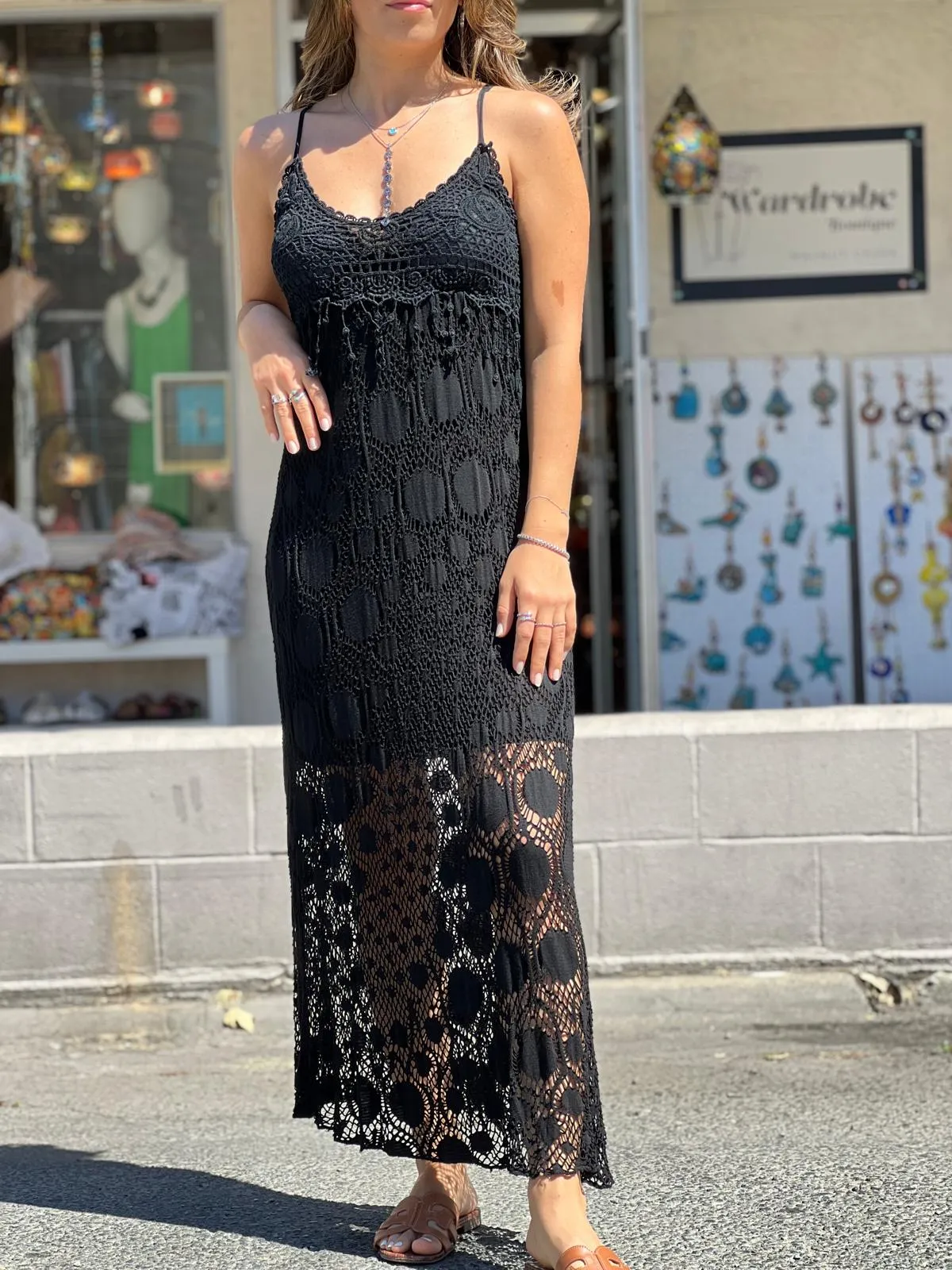 Blue Lace Dress