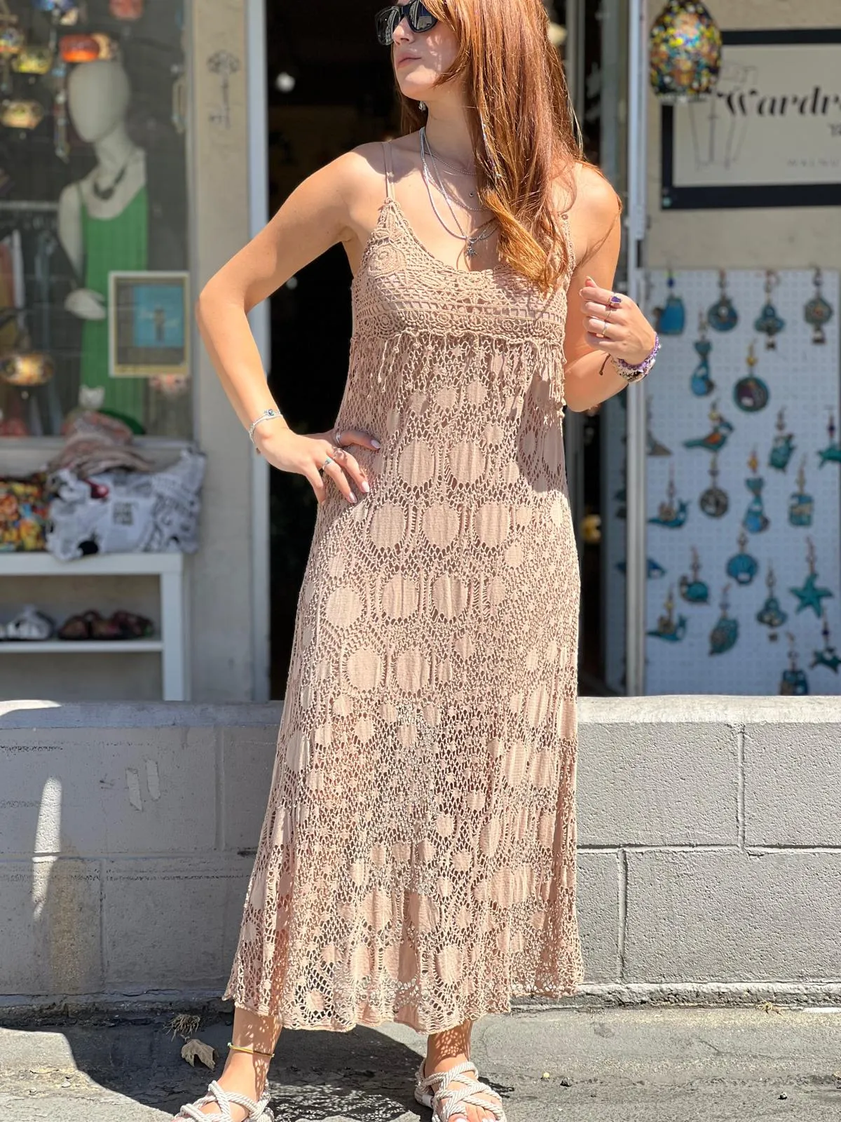 Blue Lace Dress