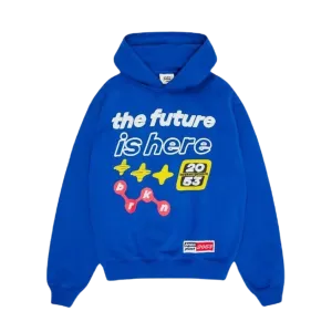 Broken Planet Hoodie 'The Future Is Here' - Dark Blue