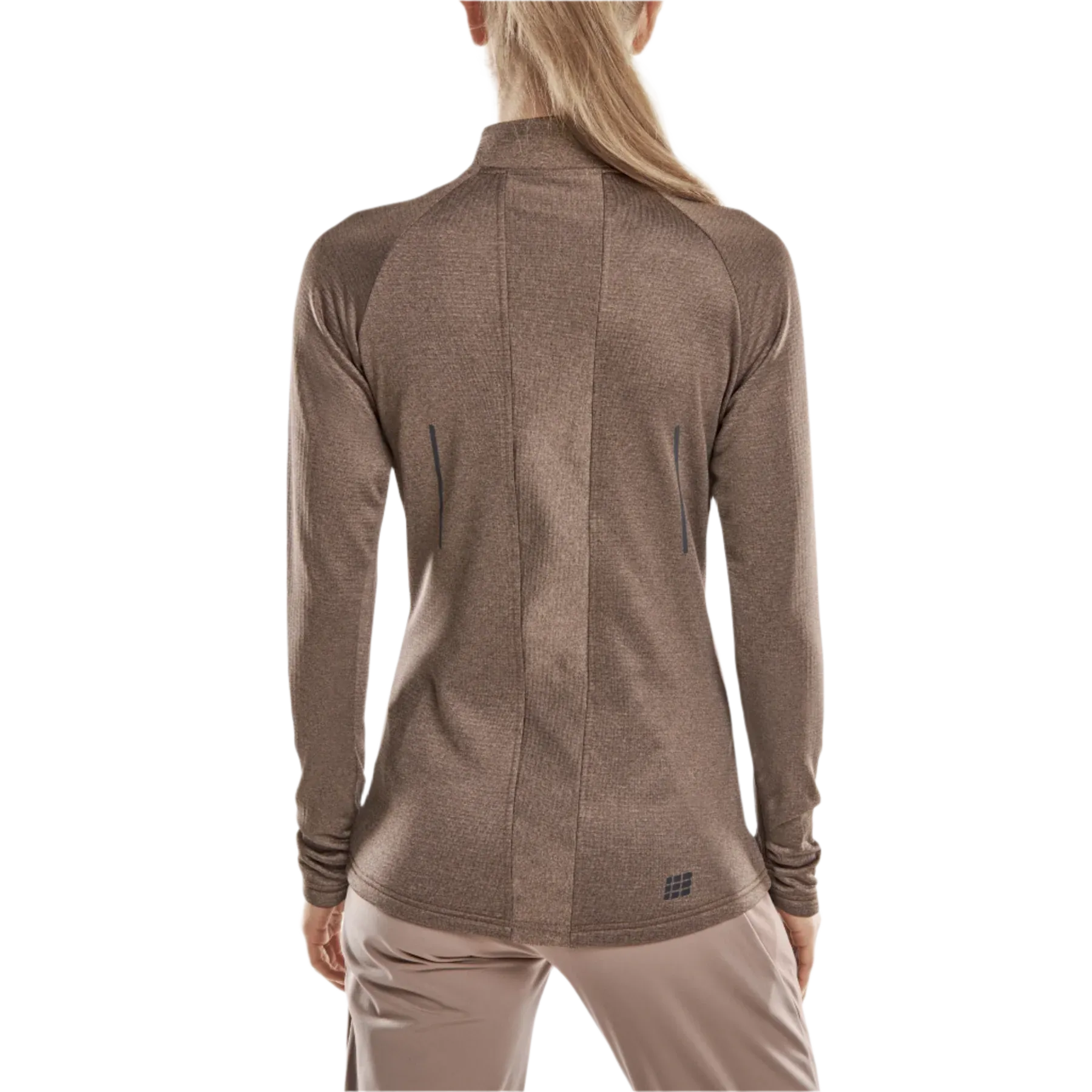 CEP | Cold Weather Quarter Zip Pullover | Women's | Brown