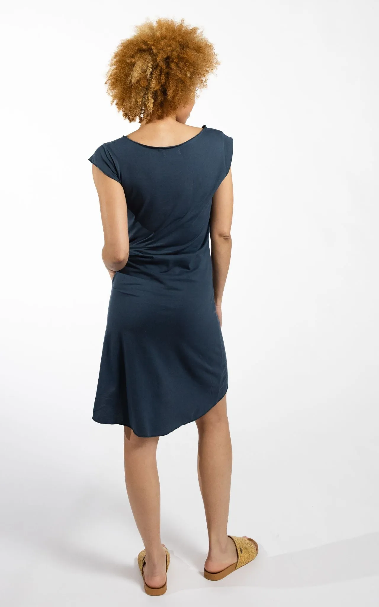 Clover Dress - Cobalt