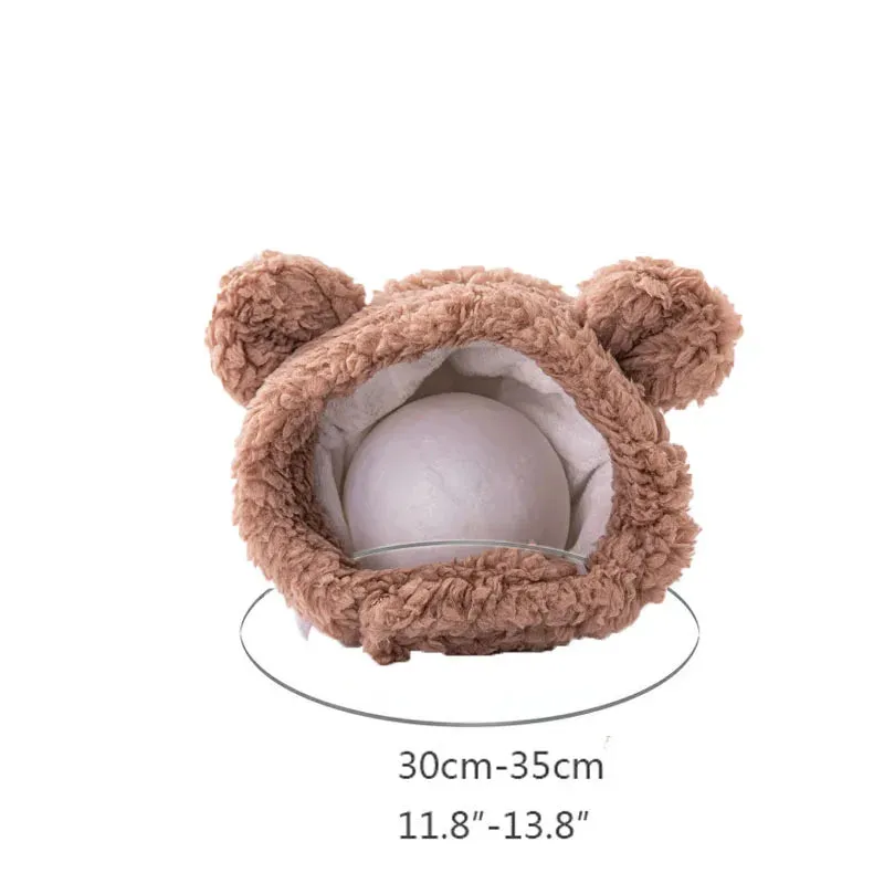 Cute Bear Rabbit Hood for Pets