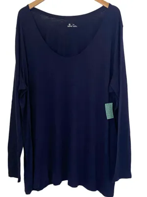 Dark Winter Midnight Scoop Neck Tee