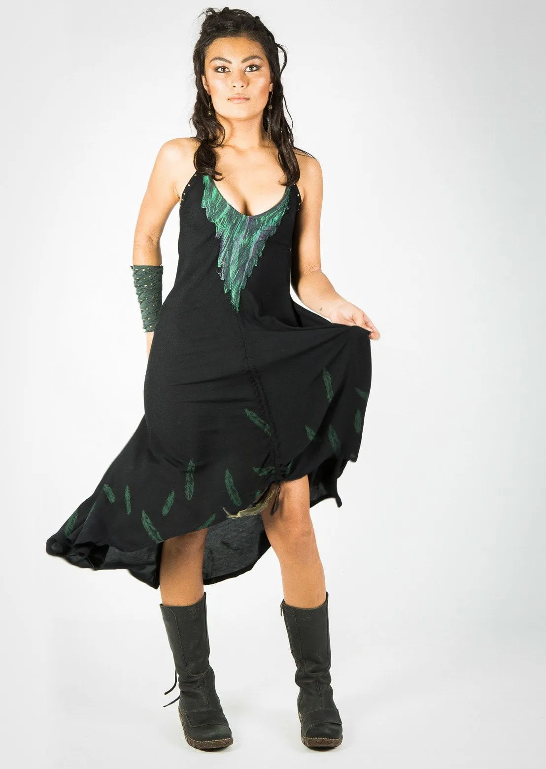 Feather Goddess Dress