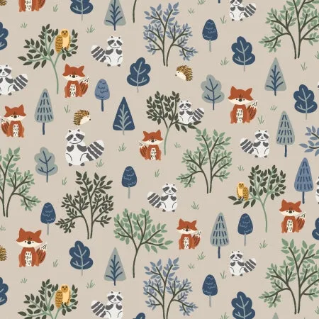 Forest Friends Greige