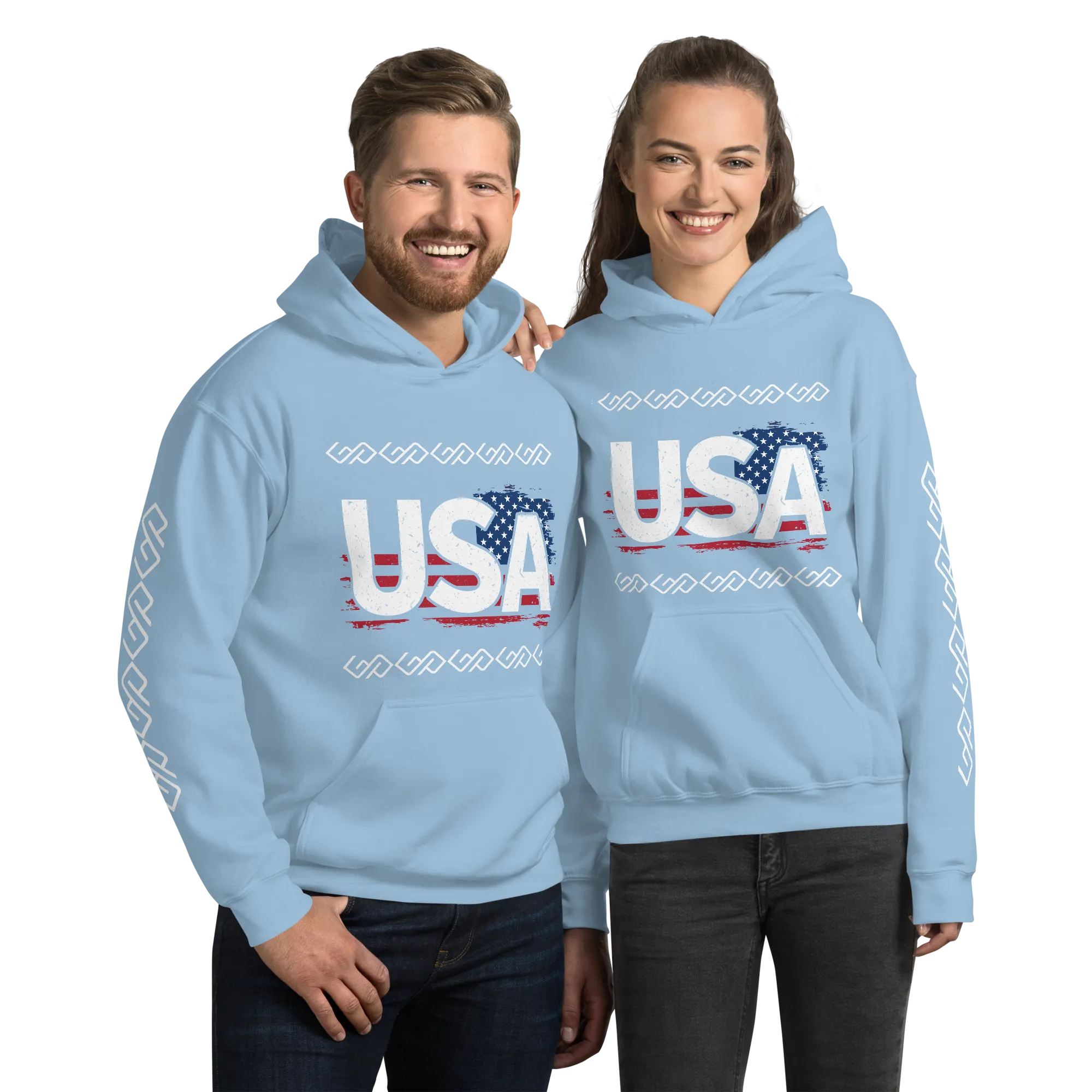 GYMPOLO Unisex CozyUSA Hoodie