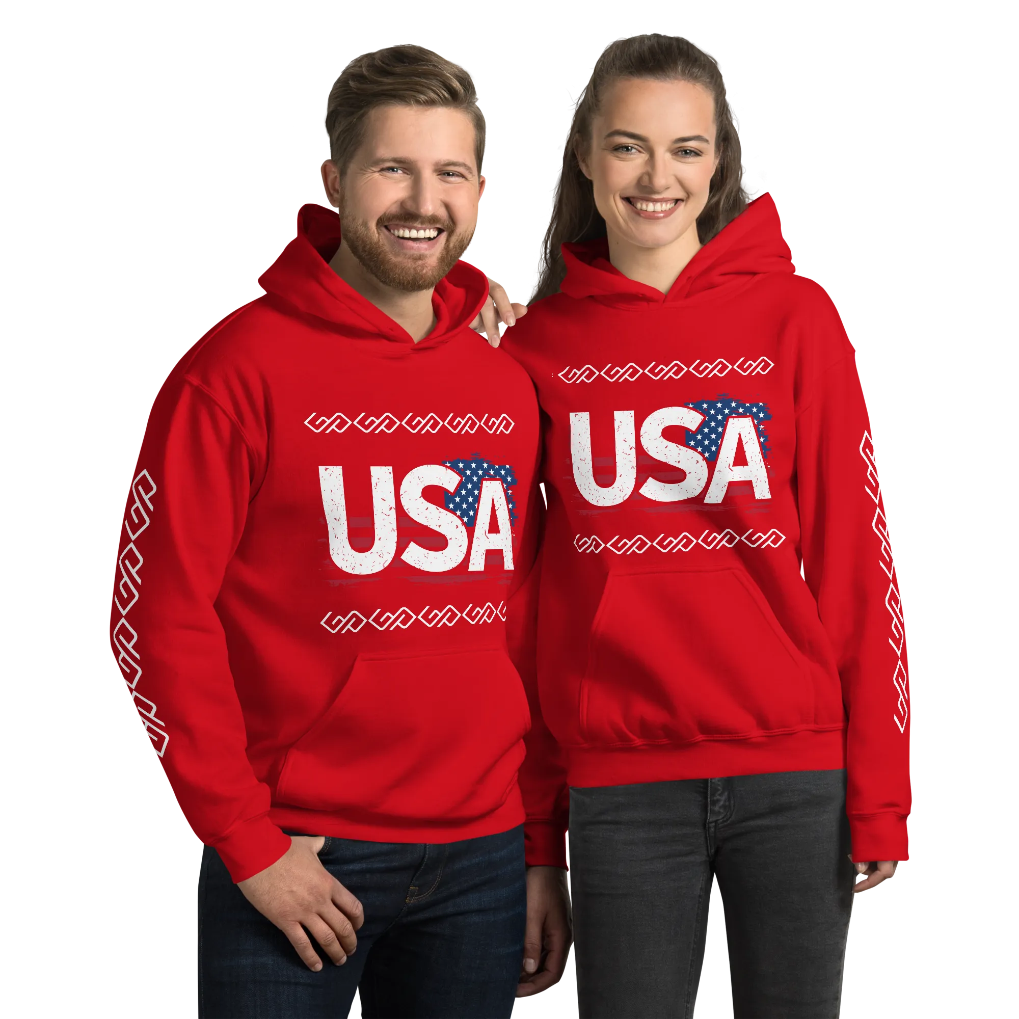 GYMPOLO Unisex CozyUSA Hoodie