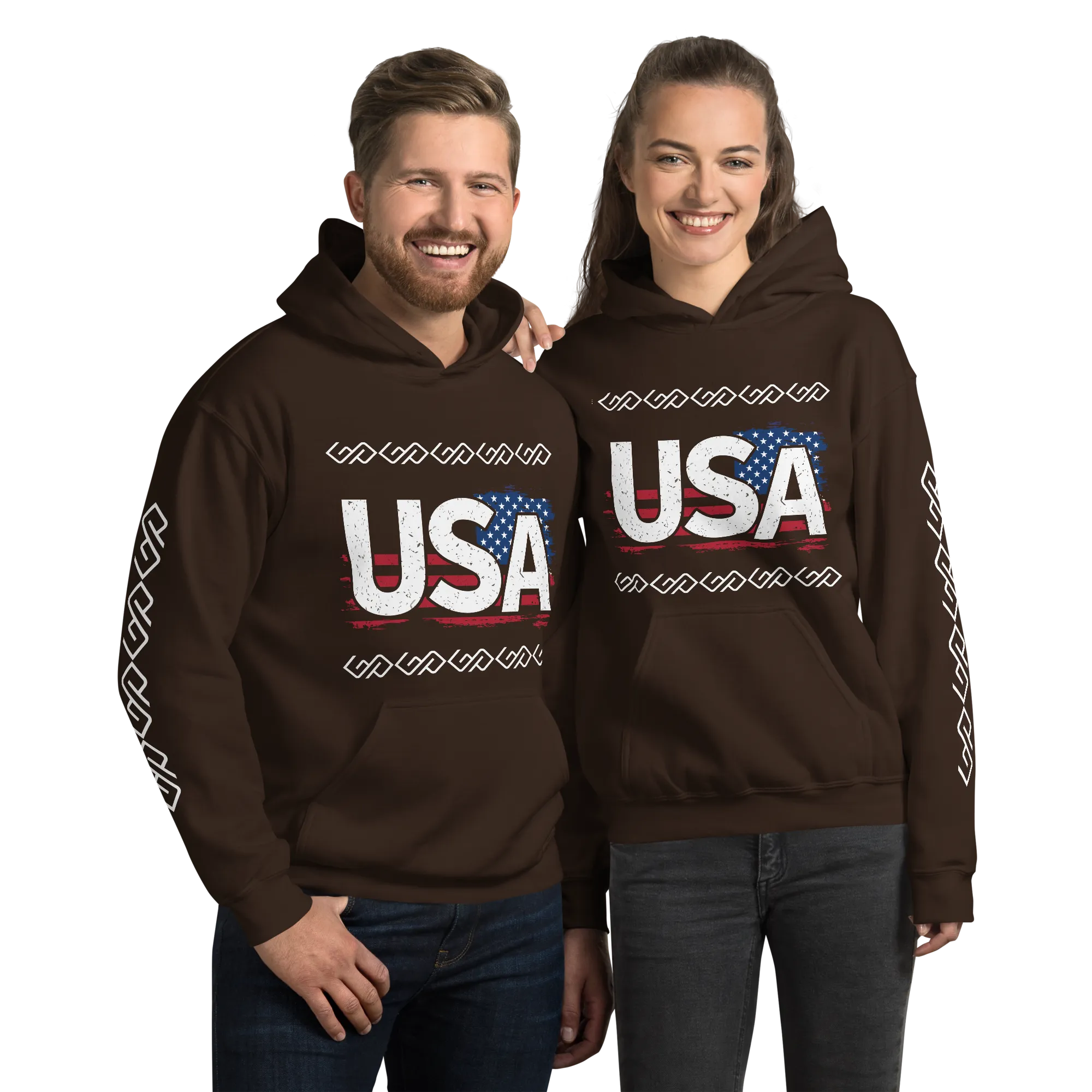 GYMPOLO Unisex CozyUSA Hoodie