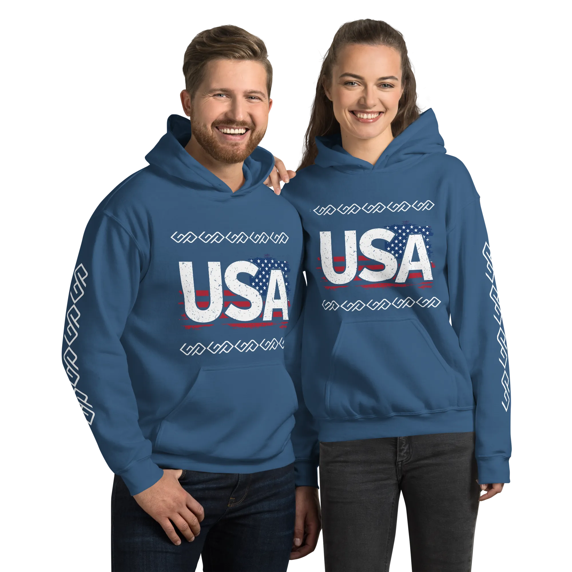 GYMPOLO Unisex CozyUSA Hoodie