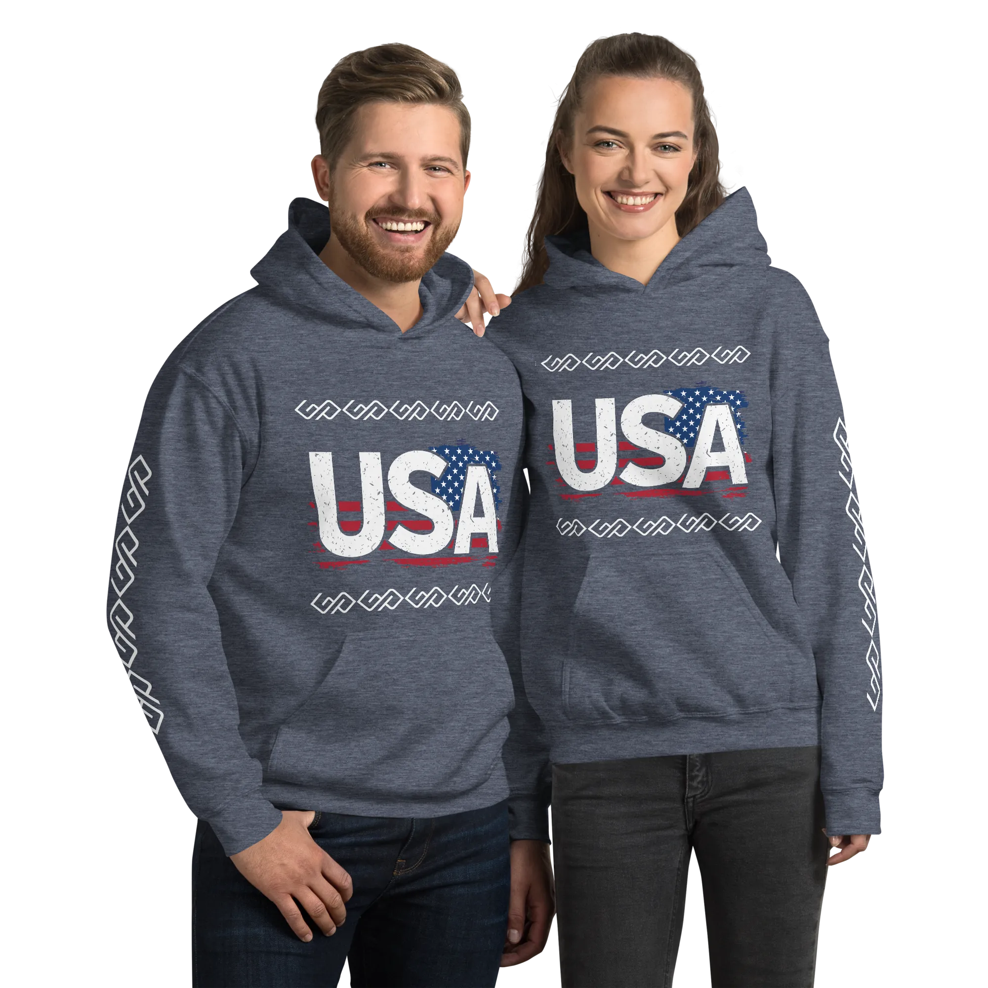 GYMPOLO Unisex CozyUSA Hoodie