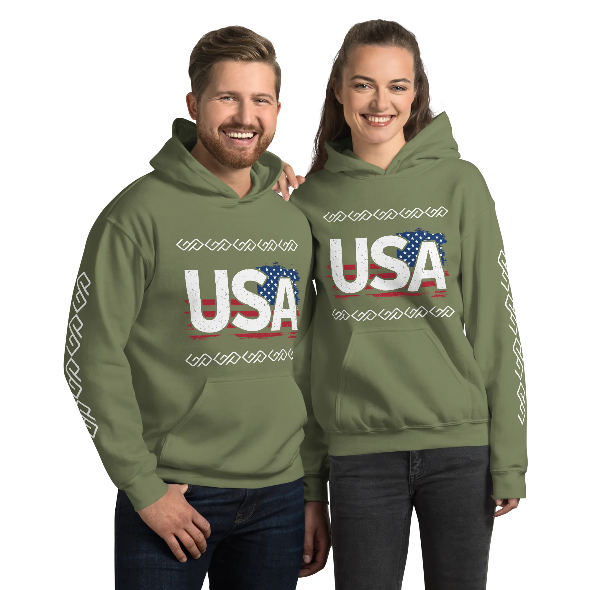 GYMPOLO Unisex CozyUSA Hoodie