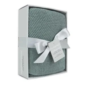 Little Bamboo Textured Blanket - Whisper