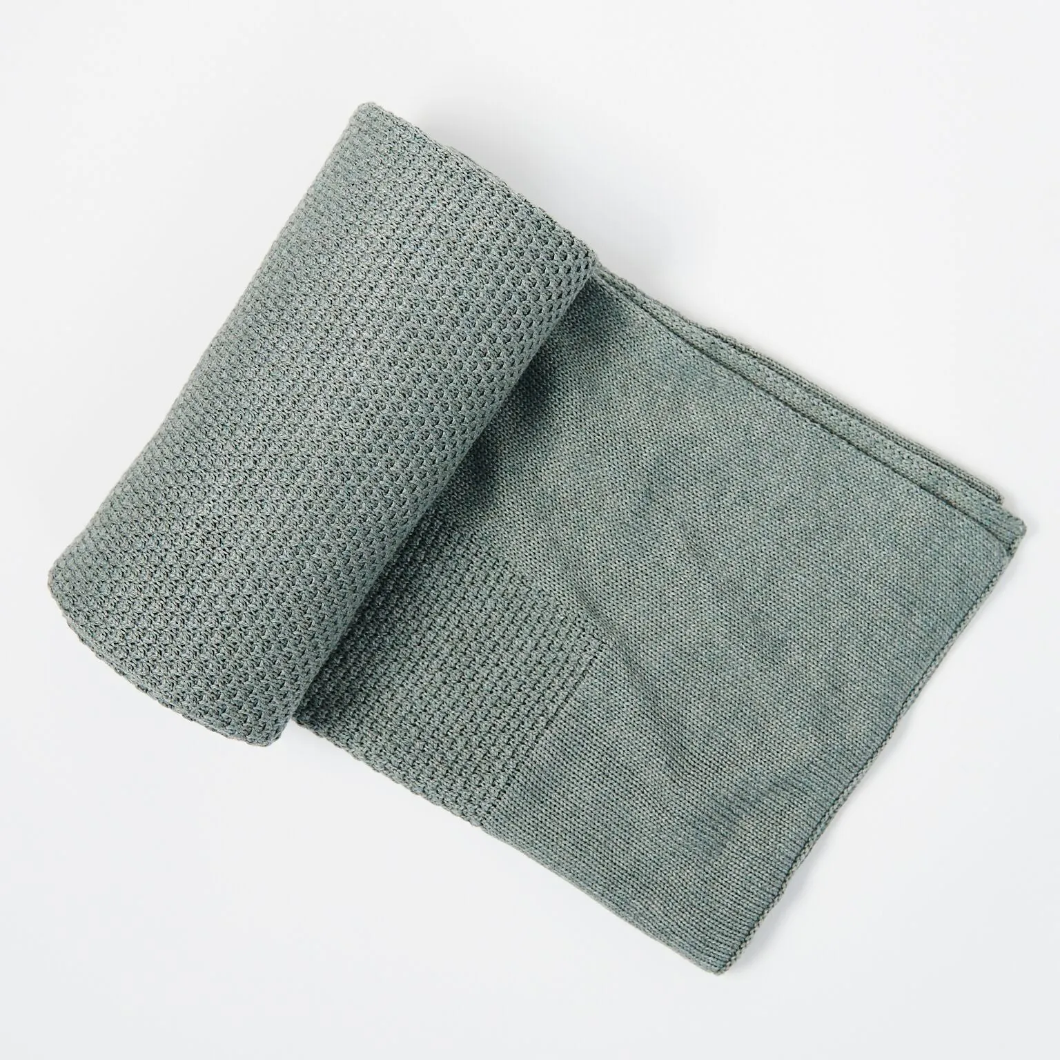 Little Bamboo Textured Blanket - Whisper
