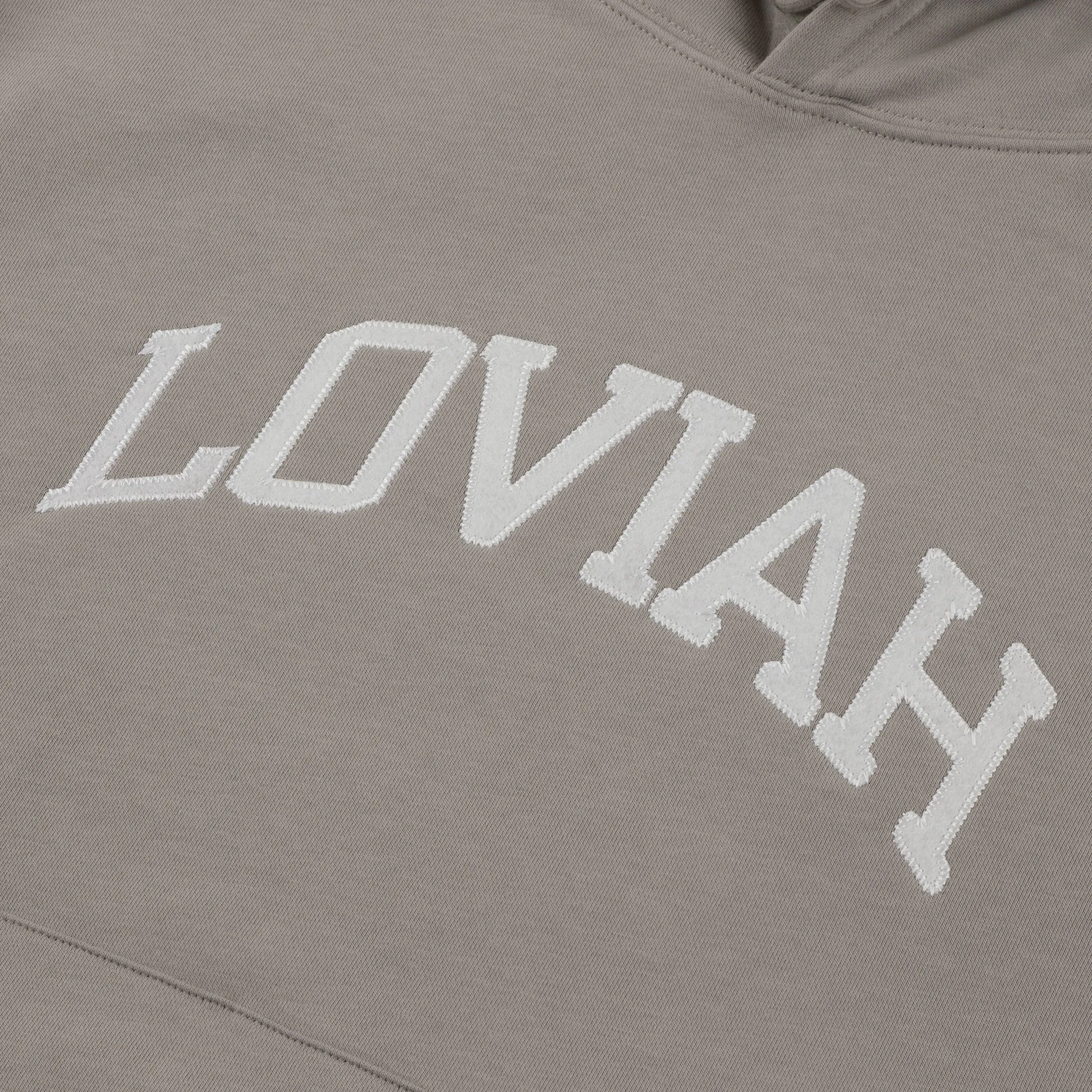 Loviah Collegiate Felt Hood