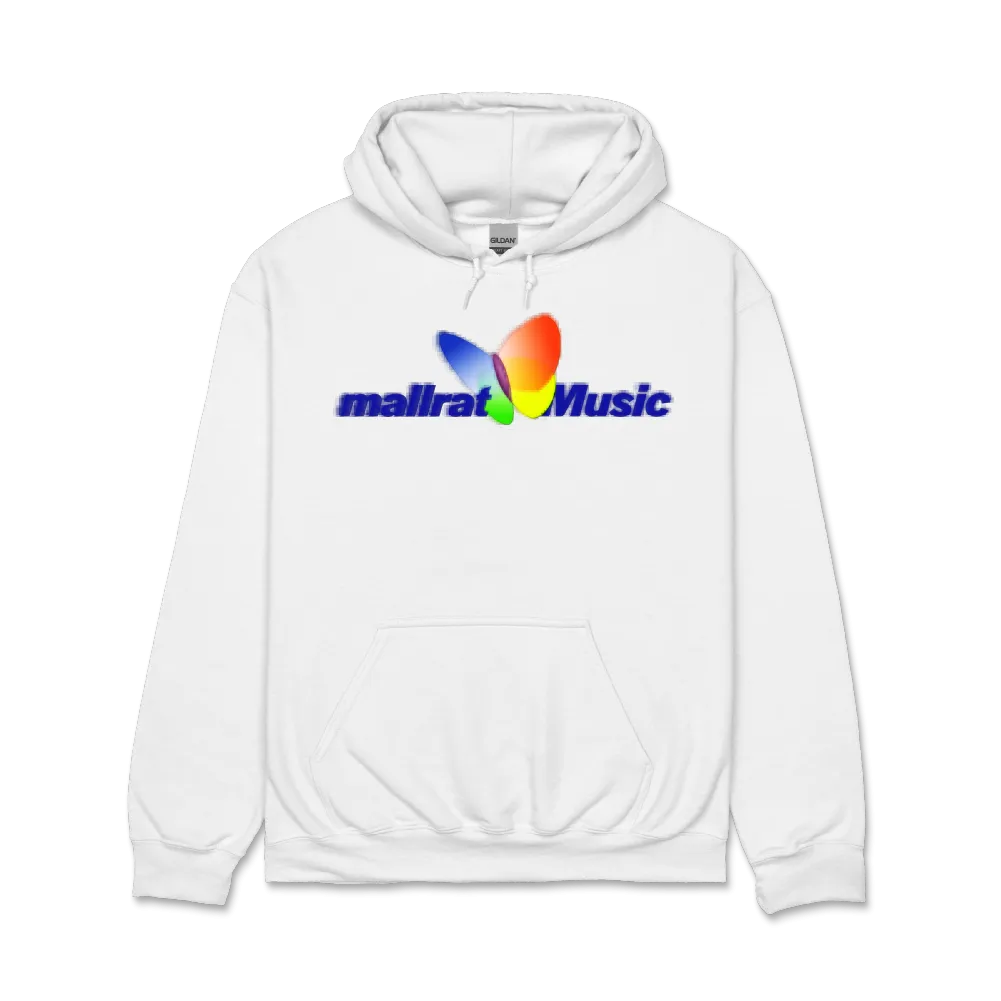 Mallrat / MSN White Hoodie