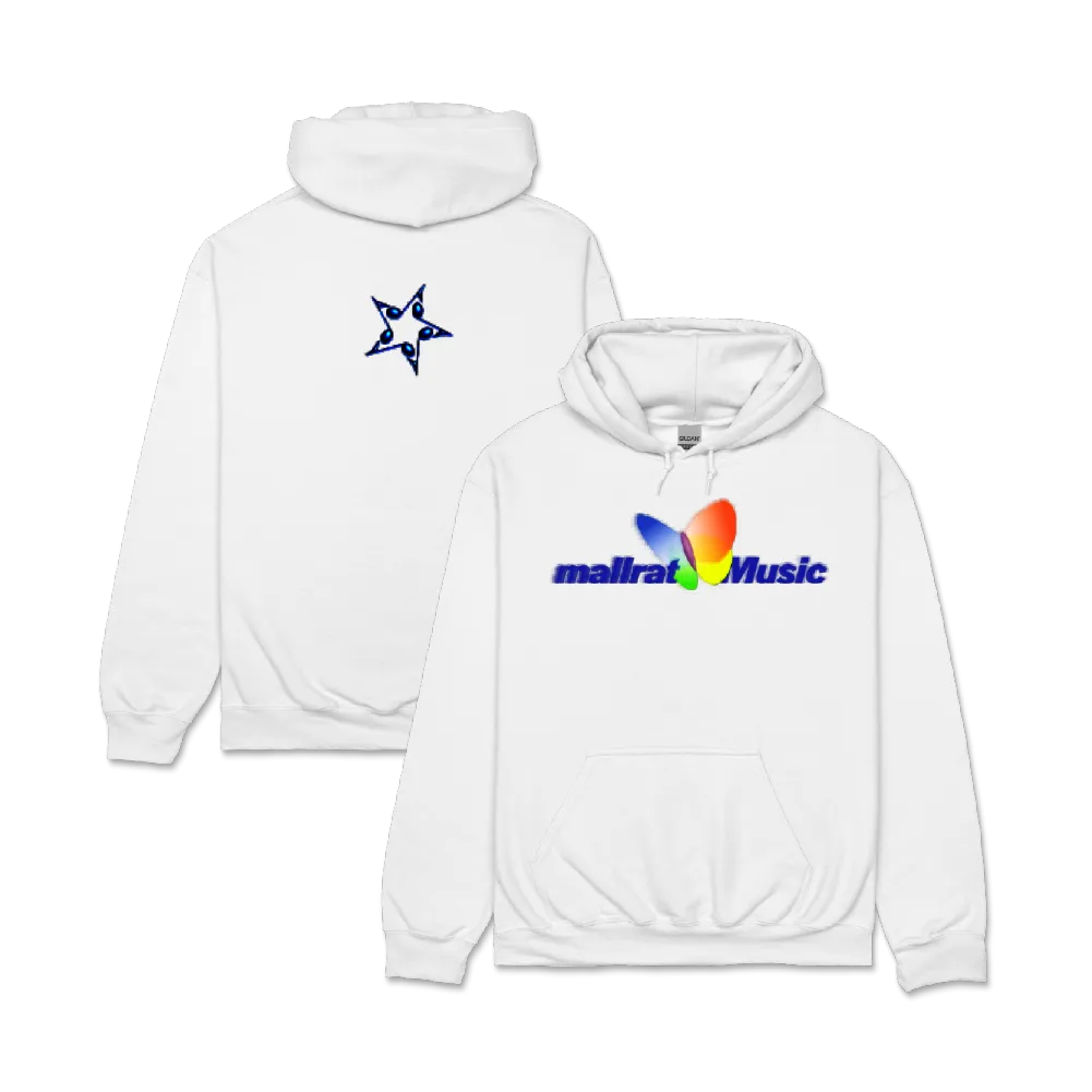 Mallrat / MSN White Hoodie