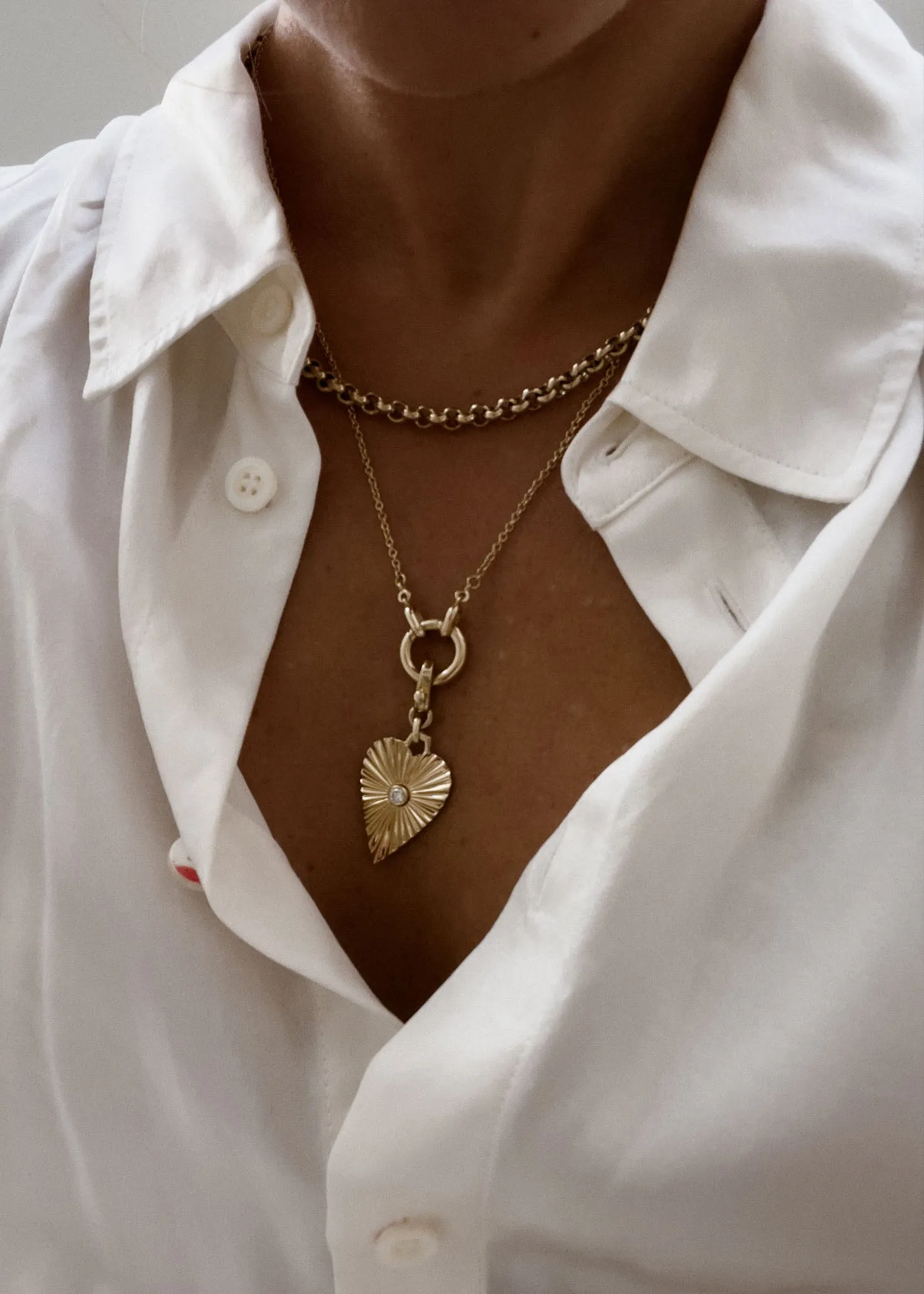 Matis Rolo Link Chain Necklace