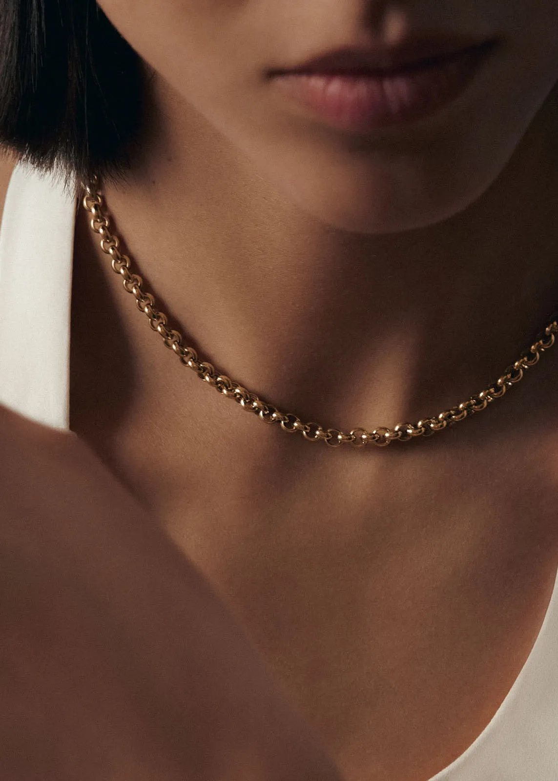 Matis Rolo Link Chain Necklace