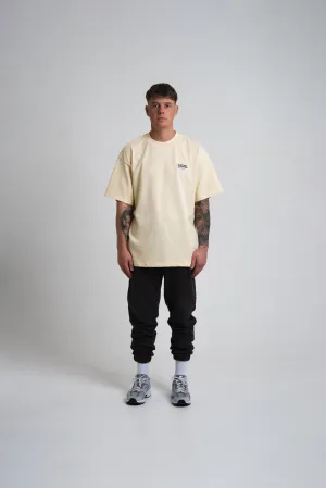 OVERSIZED T-SHIRT - VANILLA