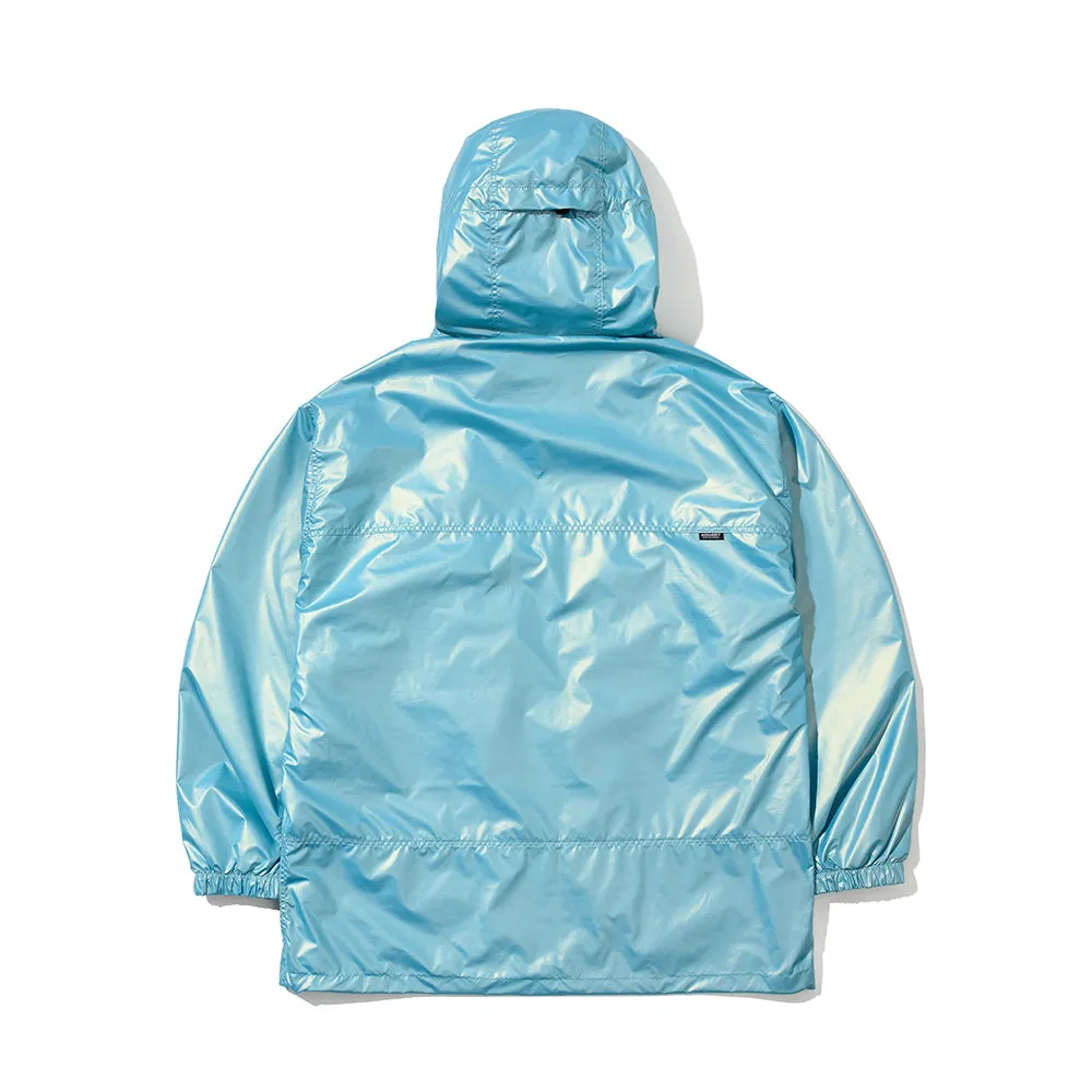 PATCH POCKET HOODED JACKET MINT