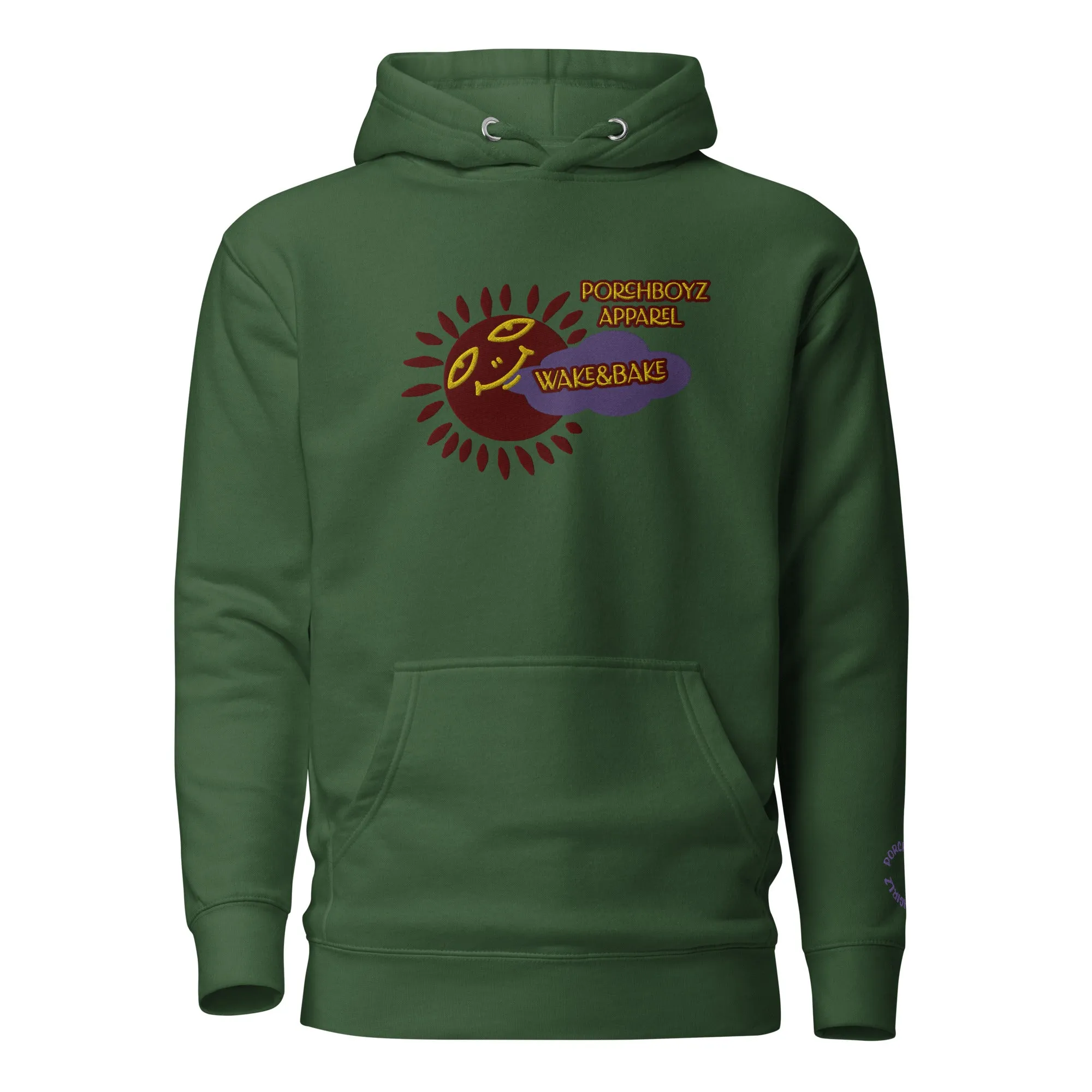 PORCHBOYZ (WAKE&BAKE) COLLECTION Unisex Hoodie