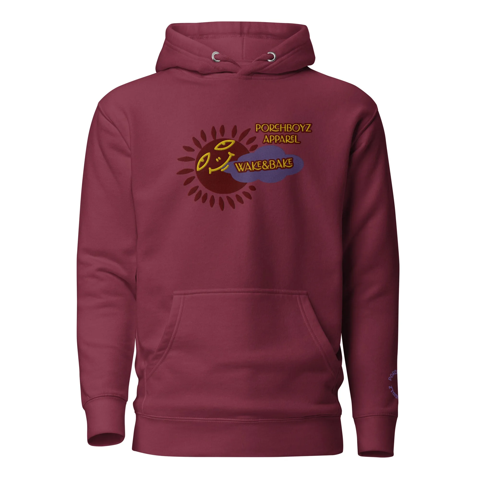 PORCHBOYZ (WAKE&BAKE) COLLECTION Unisex Hoodie