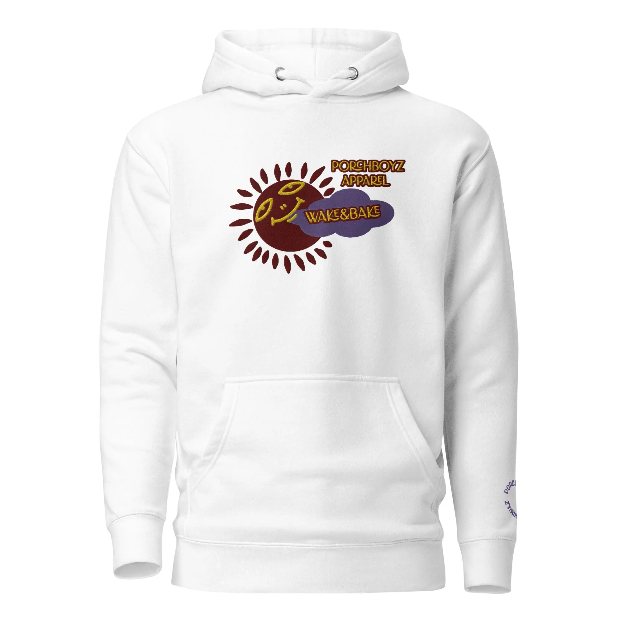 PORCHBOYZ (WAKE&BAKE) COLLECTION Unisex Hoodie
