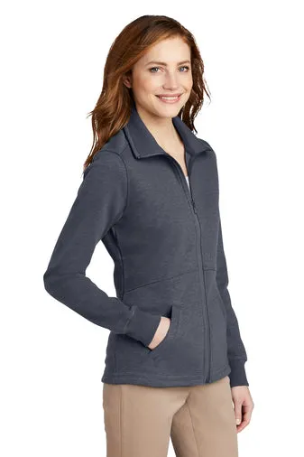 Port Authority® Ladies Slub Fleece Full-Zip Jacket
