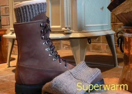 "Superwarm" Alpaca Socks - Made in the USA