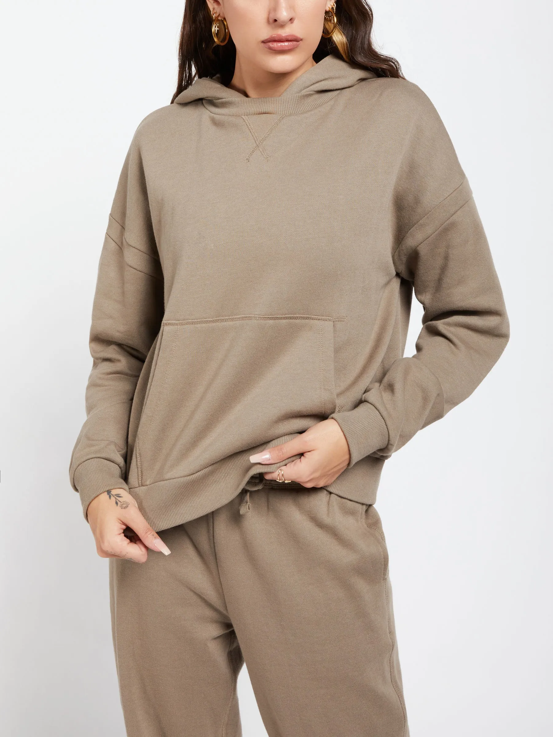 Recycled Fleece Hoodie