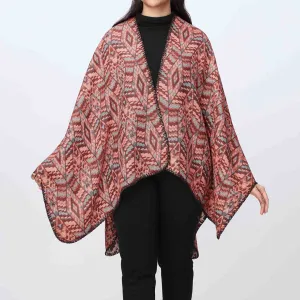 Red Cape Shawl PW3840
