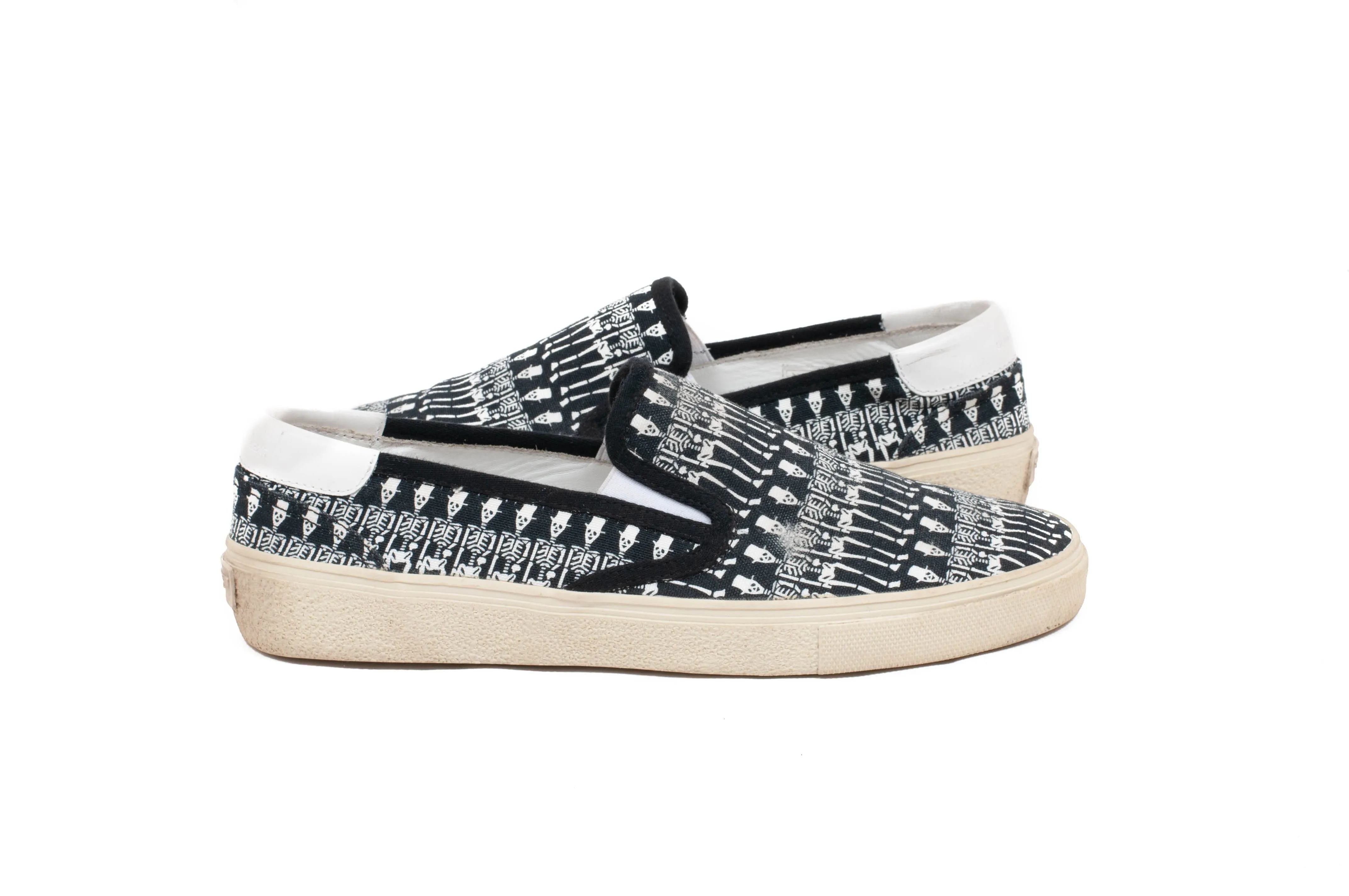 Skeleton Slip Ons