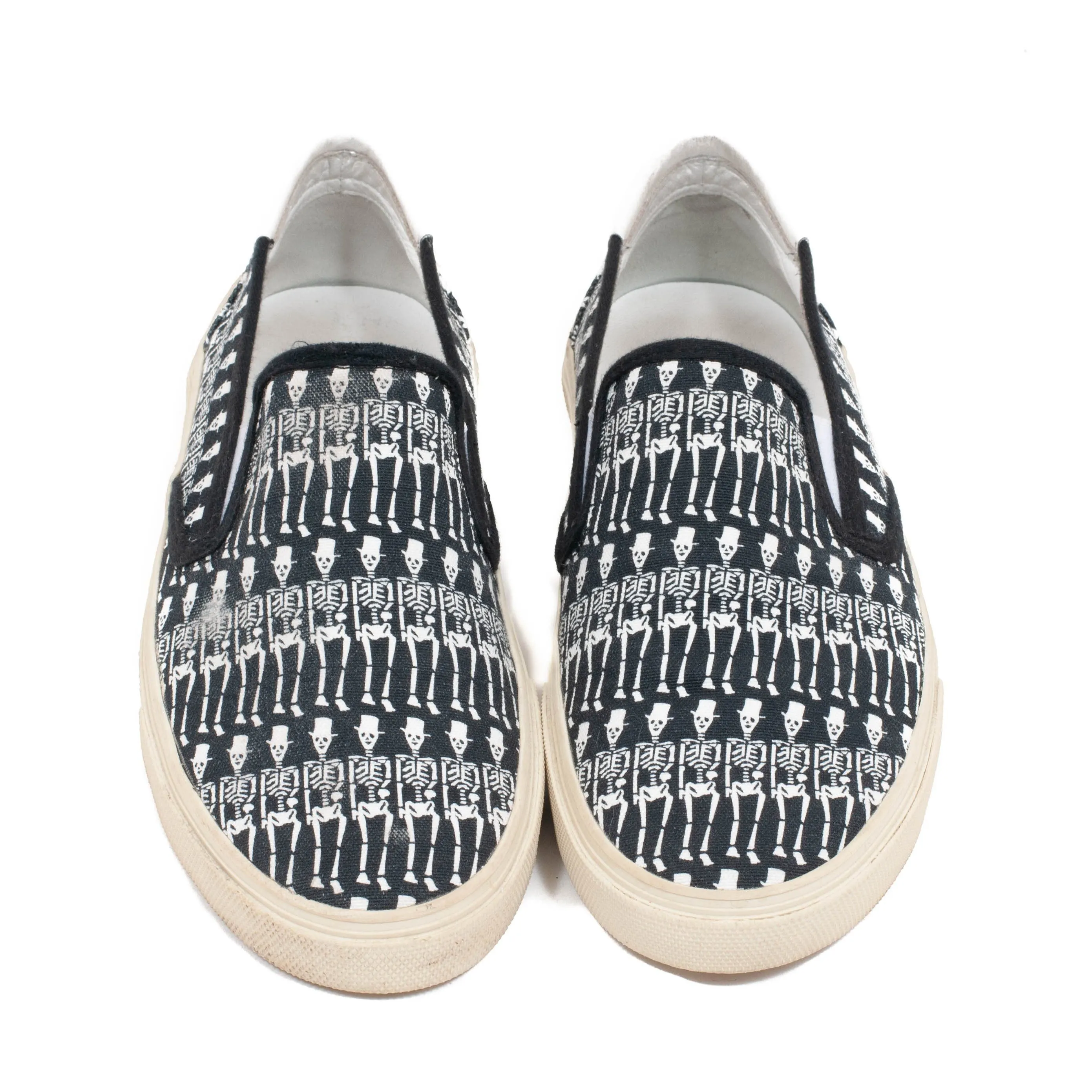 Skeleton Slip Ons