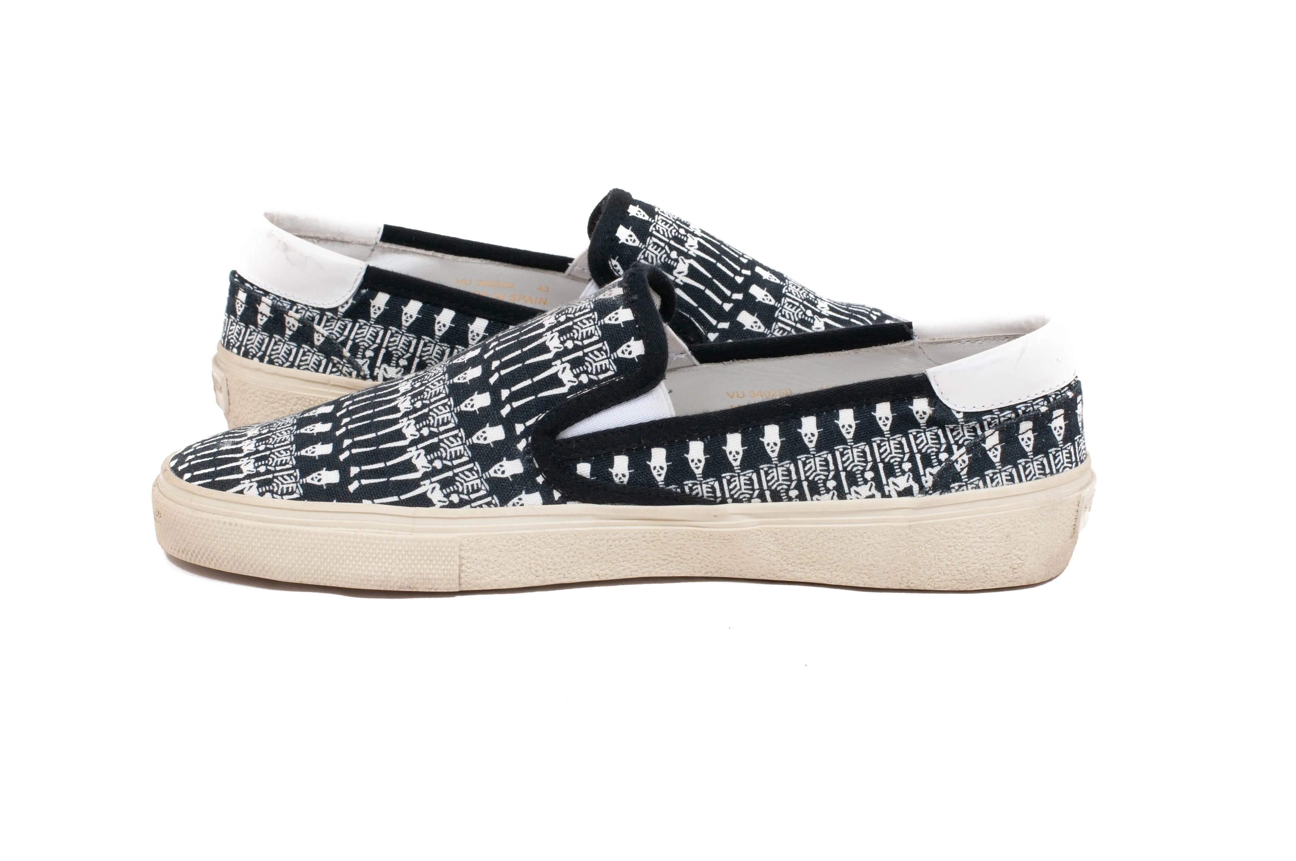 Skeleton Slip Ons