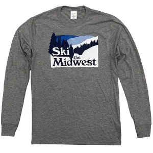 Ski the Midwest Long Sleeve Shirt