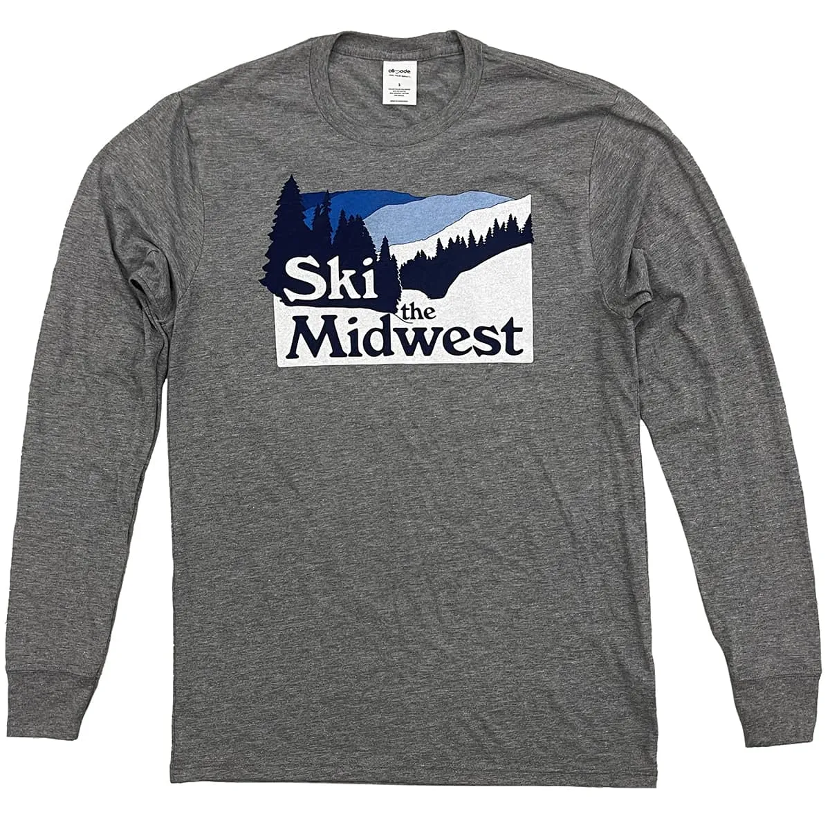 Ski the Midwest Long Sleeve Shirt