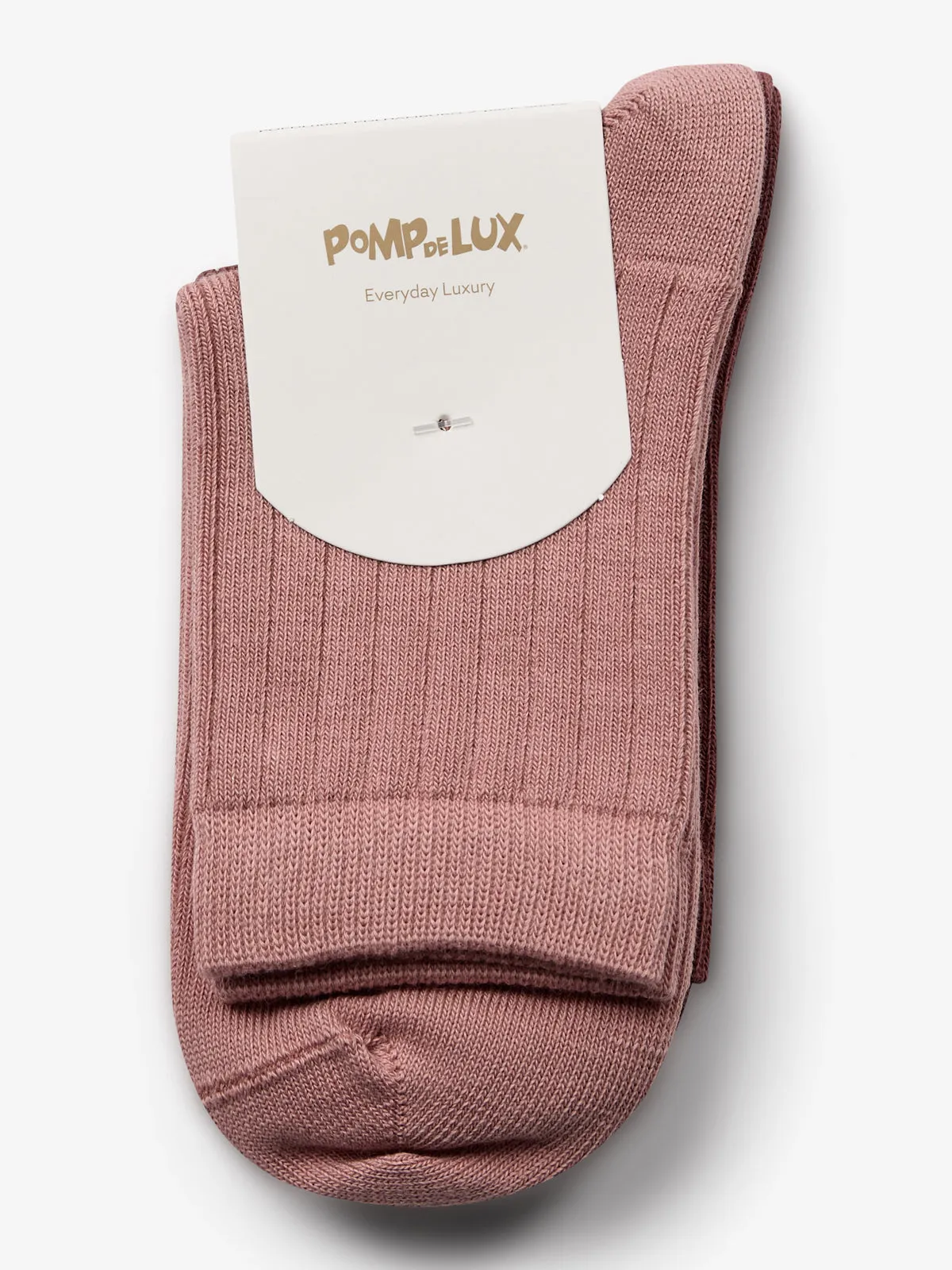Socks 2-pack - Tween - Dusty Rose/Dark Rose