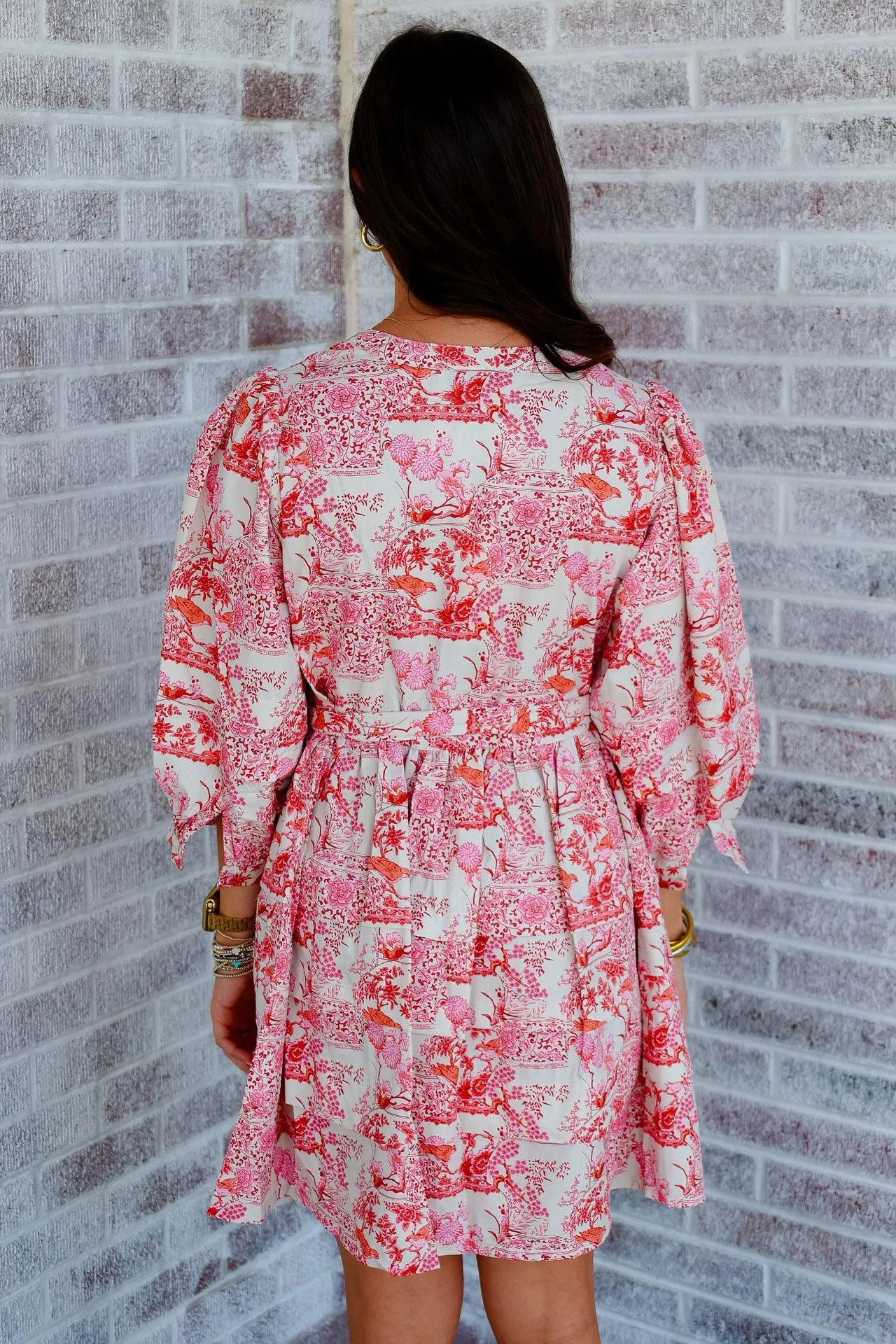 Start Now Belted Mini Dress