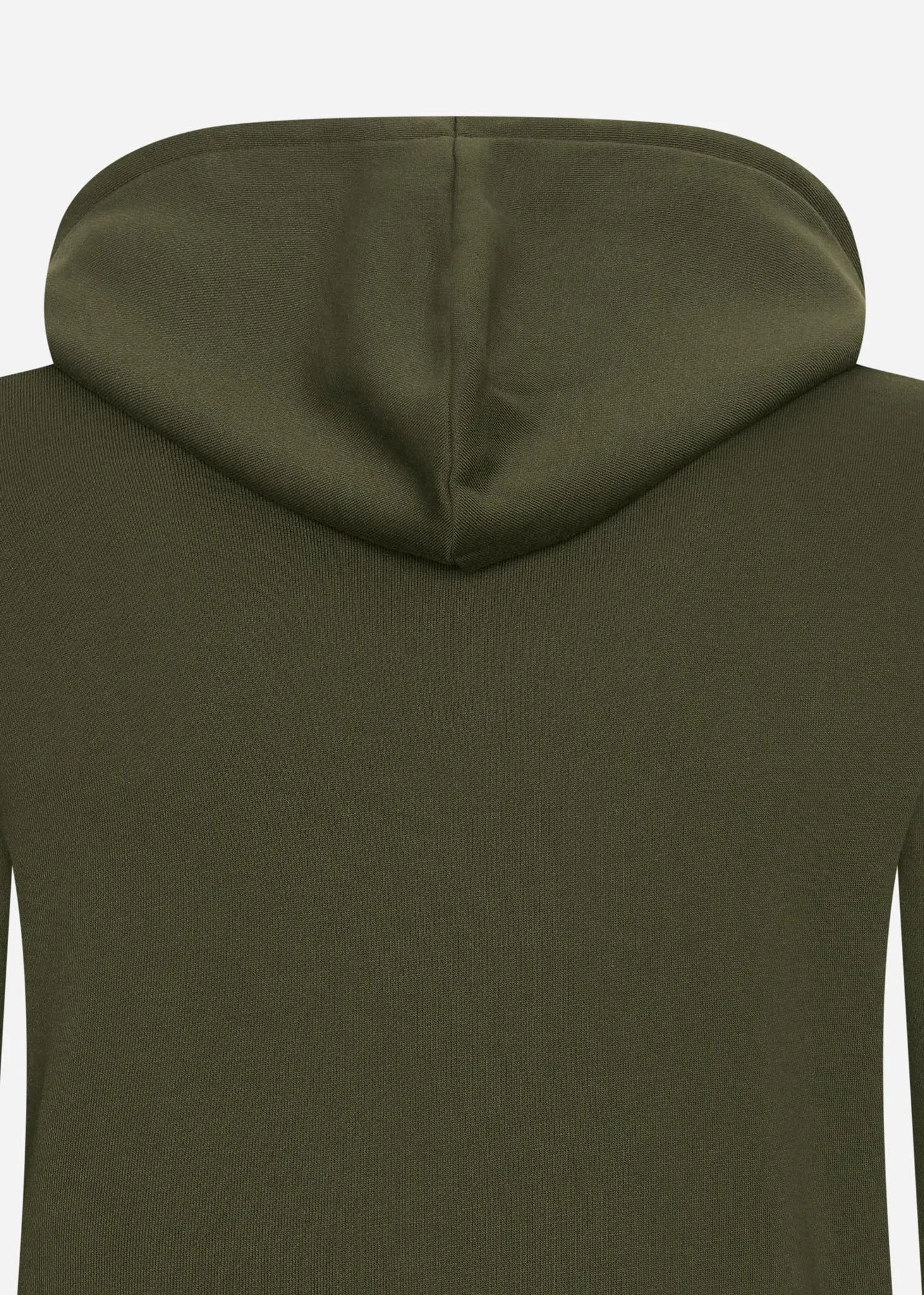 Tipped hooded sweatshirt - hunting green
