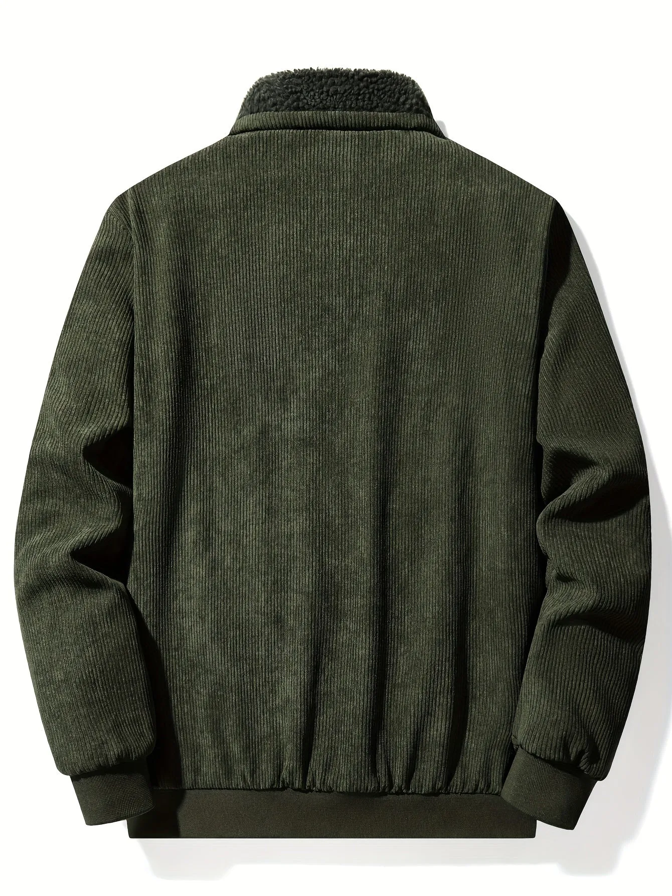 Warm Thick Long Sleeve Lapel Collar Winter Jacket for Men | Ideal for Winter
