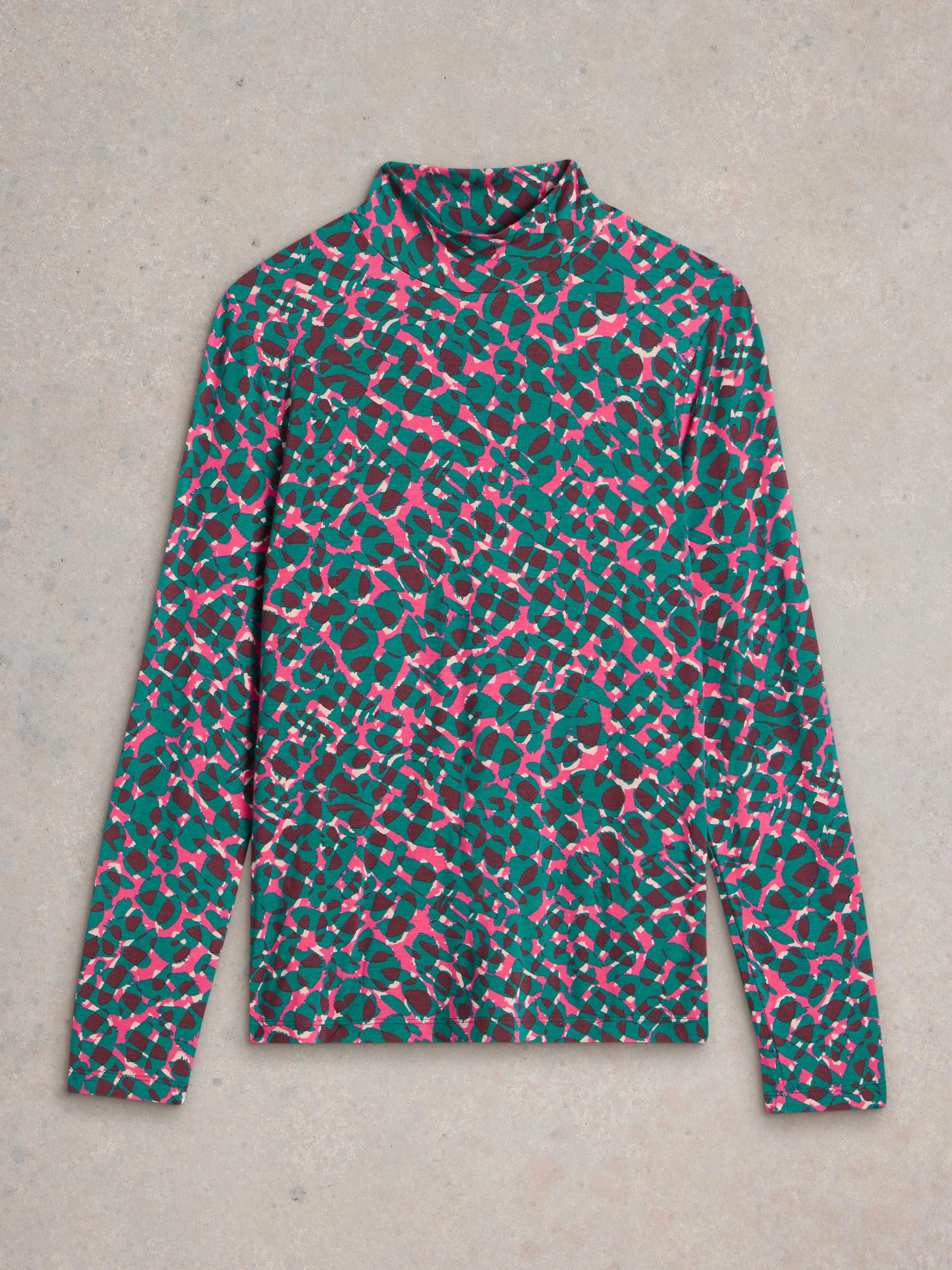 White Stuff Camille High Neck Top