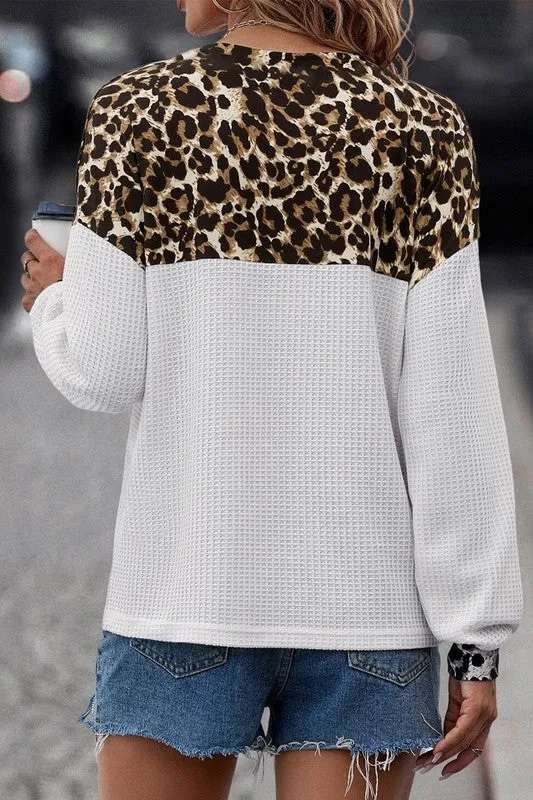Wildly Popular White Waffle Top